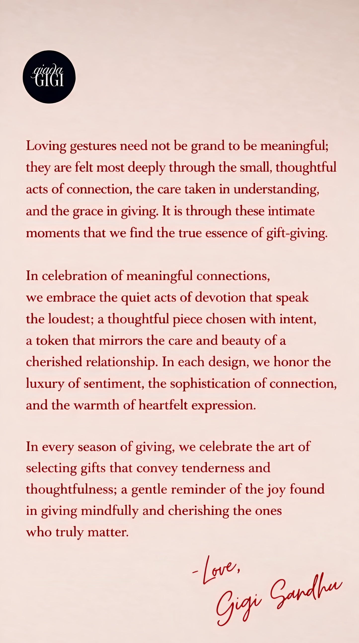 XXX Gifting